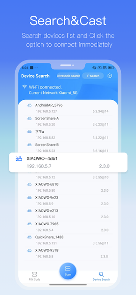 ScreenShare Client - عکس برنامه موبایلی اندروید