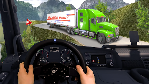 Truck Simulator : Death Road - Gameplay image of android game