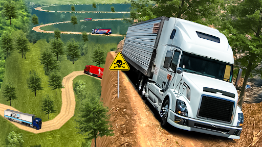 Truck Simulator : Death Road - Gameplay image of android game