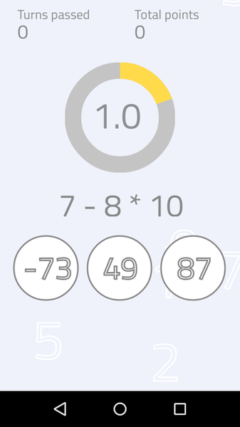 Math Game - Speedy calcs - عکس برنامه موبایلی اندروید