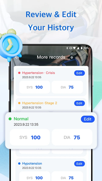 Health Master - Heart Rate - عکس برنامه موبایلی اندروید