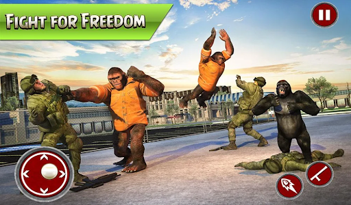 Banana War: Apes Fighting Game - عکس بازی موبایلی اندروید