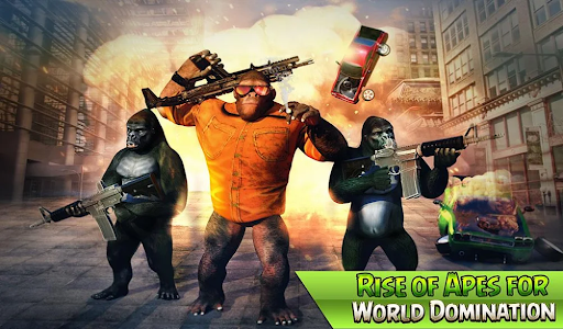 Banana War: Apes Fighting Game - عکس بازی موبایلی اندروید