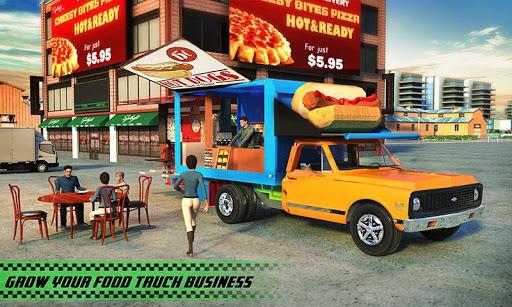 Food Truck Driving Simulator - عکس بازی موبایلی اندروید