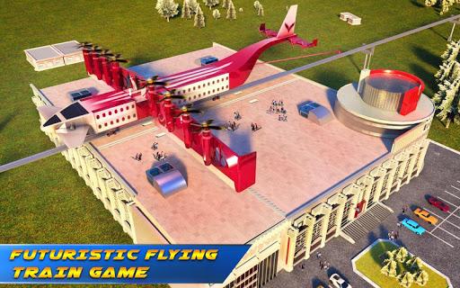 Flying Train Driver Train Game - عکس بازی موبایلی اندروید