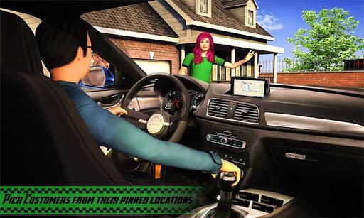 City Cab Driver Car Taxi Games - Gameplay image of android game