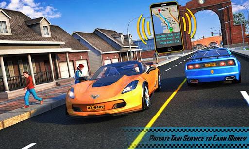 City Cab Driver Car Taxi Games - Gameplay image of android game