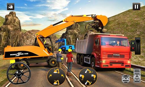 Build Road Construction Games - عکس بازی موبایلی اندروید