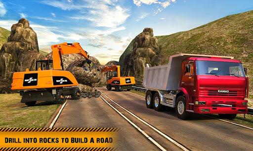 Build Road Construction Games - عکس بازی موبایلی اندروید