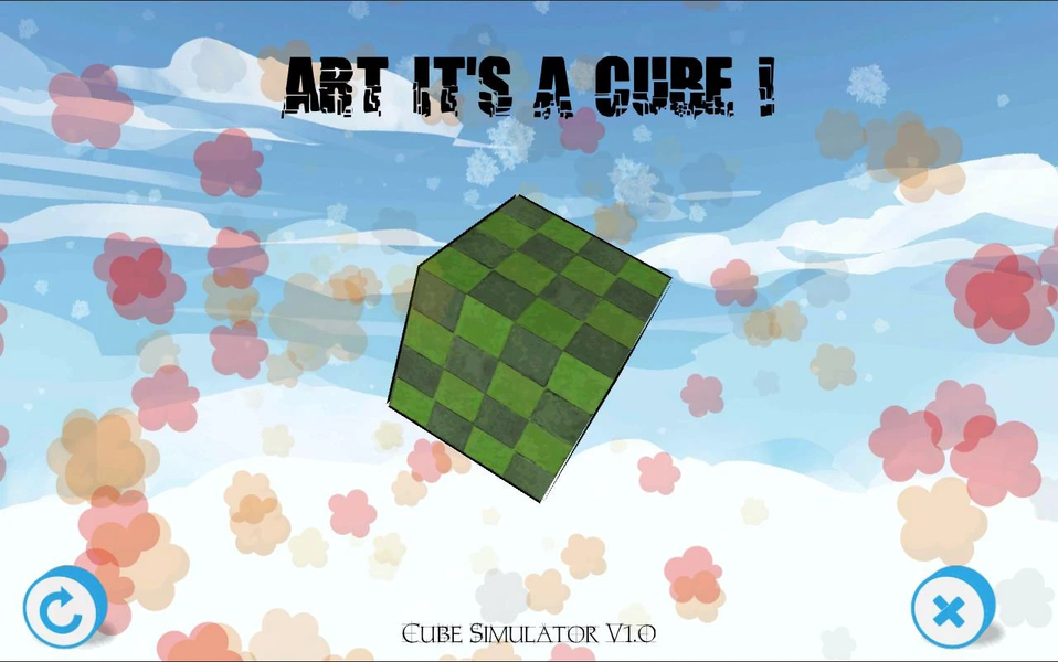 ART IT'S A CUBE - Image screenshot of android app