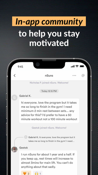 Boostcamp: Workout Programs - Image screenshot of android app