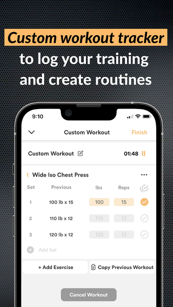 Boostcamp: Workout Programs - Image screenshot of android app