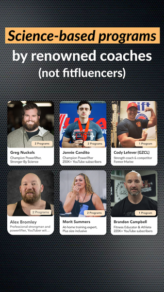 Boostcamp: Gym & Fitness Coach - Image screenshot of android app