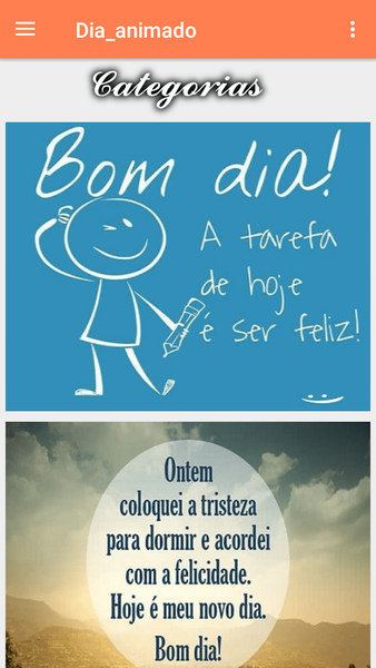 Good morning, afternoon, night - Image screenshot of android app