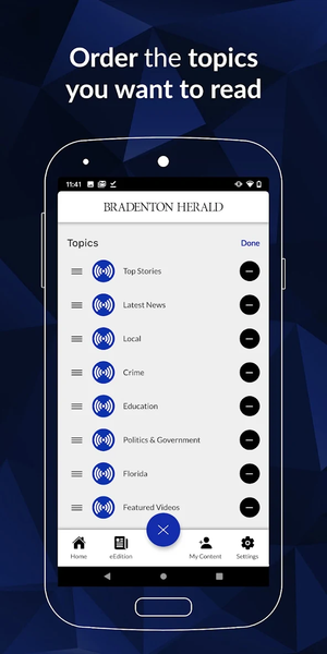 Bradenton Herald Newspaper - عکس برنامه موبایلی اندروید