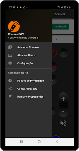 Simples Controle Remoto Oi TV - عکس برنامه موبایلی اندروید
