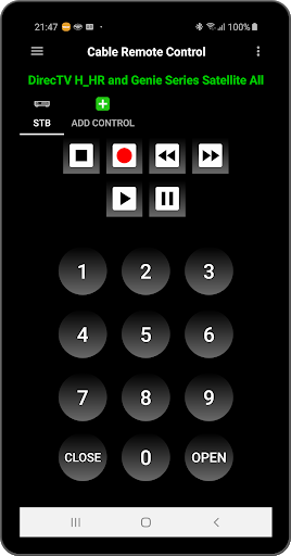 Cable Remote Control Universal - عکس برنامه موبایلی اندروید