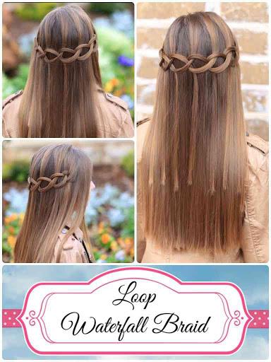 Braid Hairstyle Step by Steps - عکس برنامه موبایلی اندروید