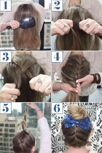 Braid Hairstyle Step by Steps - عکس برنامه موبایلی اندروید