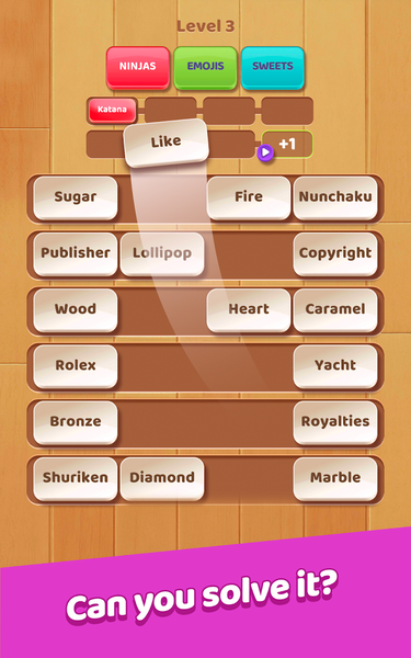 Word Match Connect: Logic game - عکس بازی موبایلی اندروید