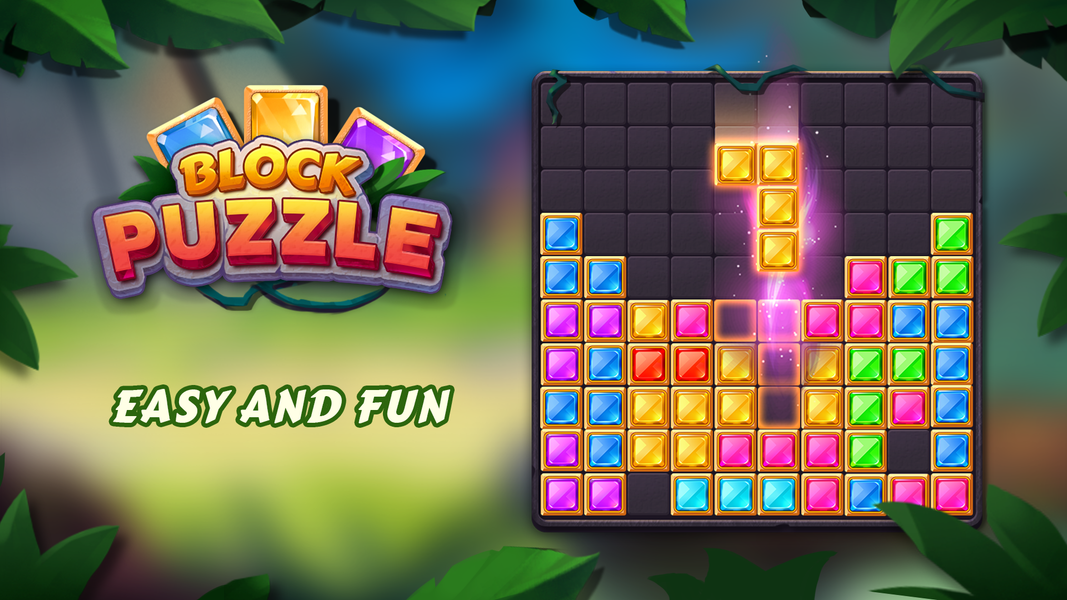 Jewel Block Puzzle: Gem Crush - عکس بازی موبایلی اندروید