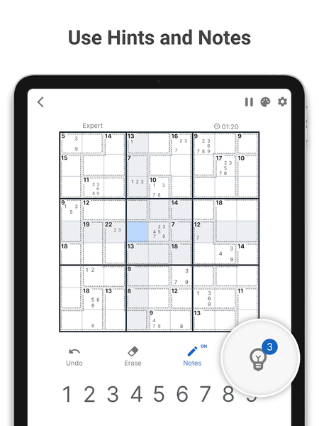 Killer Sudoku - عکس بازی موبایلی اندروید