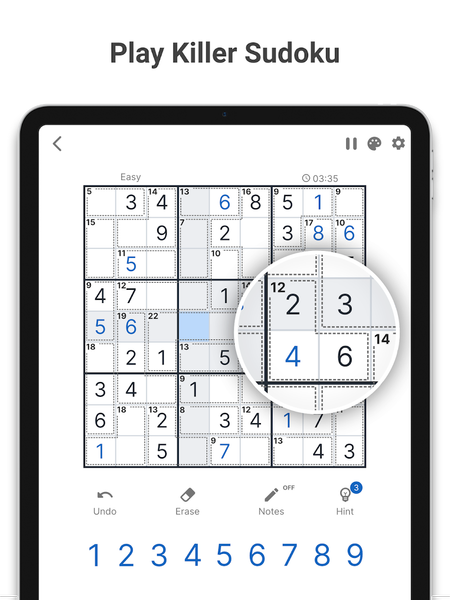 Killer Sudoku - عکس بازی موبایلی اندروید