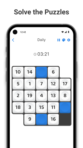 Slide Puzzle - Number Game - Image screenshot of android app