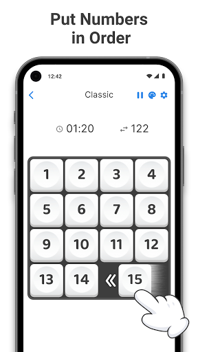Slide Puzzle - Number Game - Image screenshot of android app