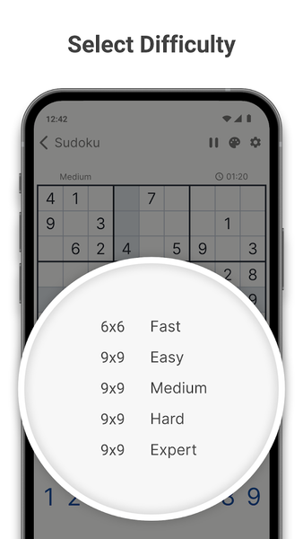 Sudoku - Gameplay image of android game