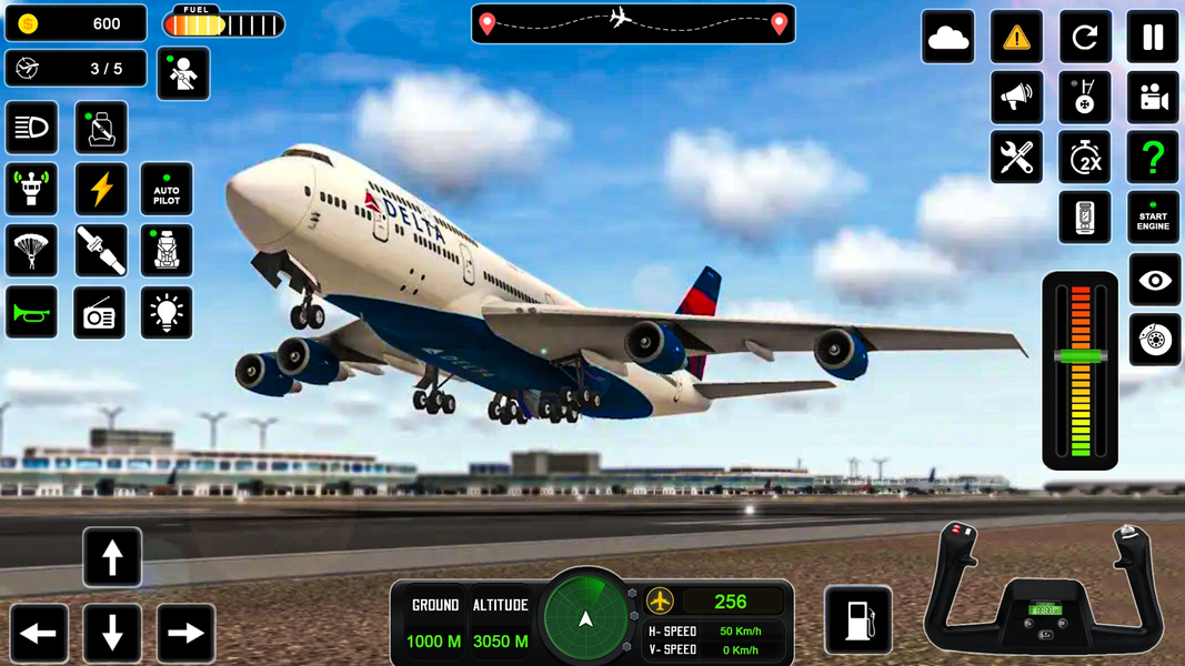 Airplane Simulator: Pilot Game - عکس بازی موبایلی اندروید