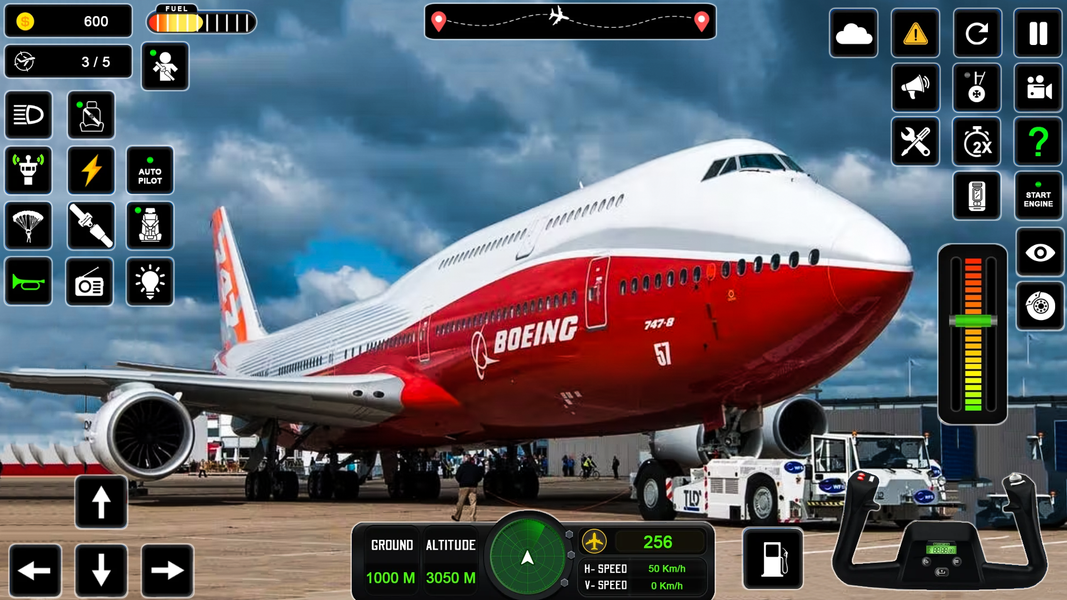 Airplane Simulator: Pilot Game - عکس بازی موبایلی اندروید