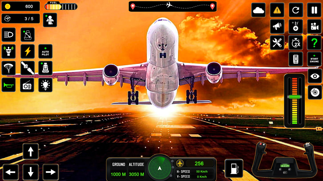 Airplane Simulator: Pilot Game - عکس بازی موبایلی اندروید