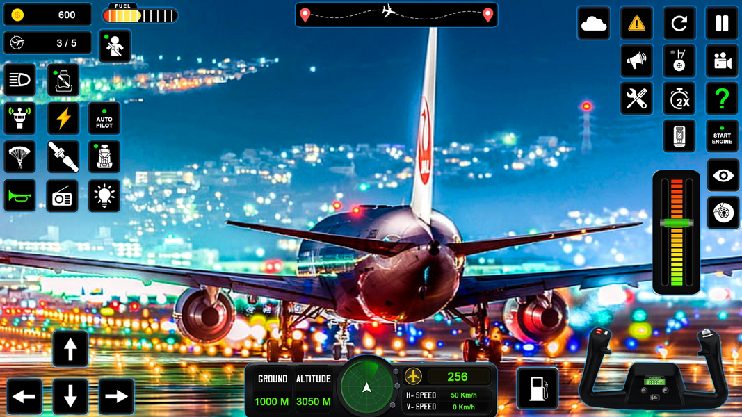 Airplane Simulator: Pilot Game - عکس بازی موبایلی اندروید