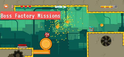 Bounce Ball: Red Roller Ball - عکس بازی موبایلی اندروید