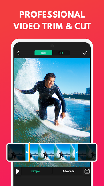 Video Crop :editor, trim & cut - Image screenshot of android app