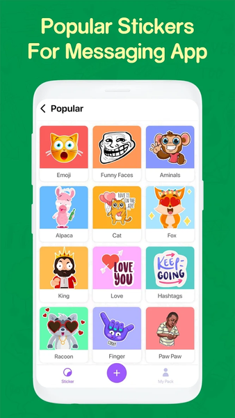 WaSticker - Sticker Maker - عکس برنامه موبایلی اندروید