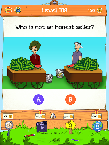 Brain Who? Tricky Riddle Tests - Gameplay image of android game
