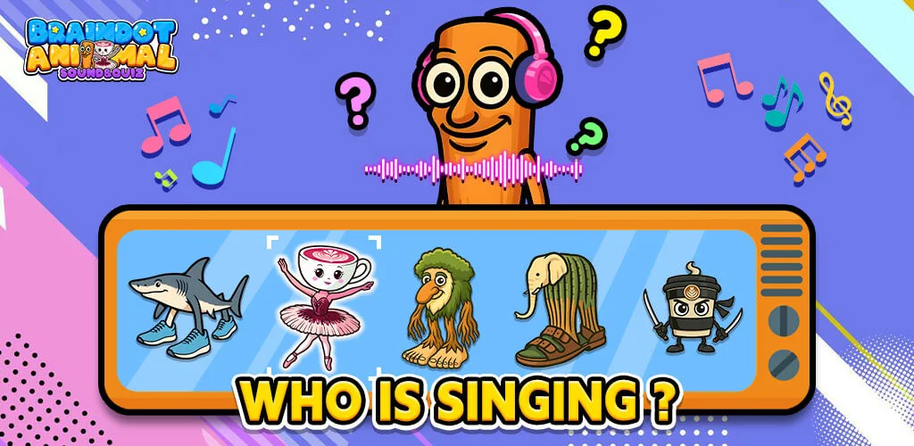 Braindot Animal: Sound& Quiz - عکس بازی موبایلی اندروید