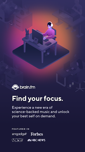 Music for Focus by Brain.fm - عکس برنامه موبایلی اندروید
