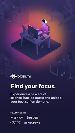 Music for Focus by Brain.fm - Image screenshot of android app