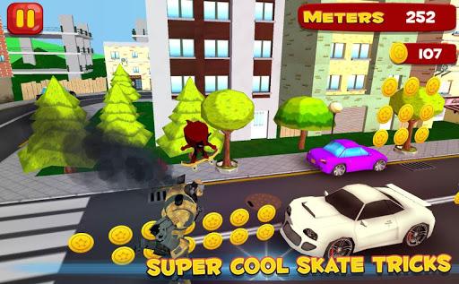 Skater Boy Epic Heroes - Gameplay image of android game