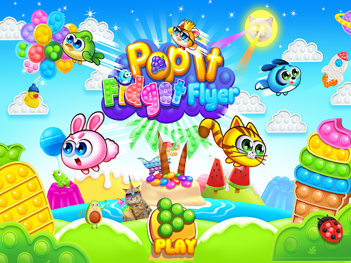 Pop It Fidget Flyer Toys - عکس برنامه موبایلی اندروید