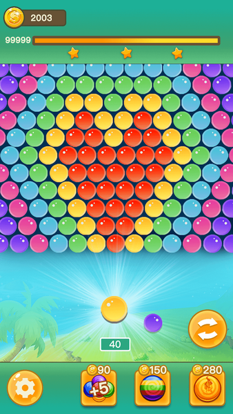 Bubble Pop! Bubble Shooter - Gameplay image of android game
