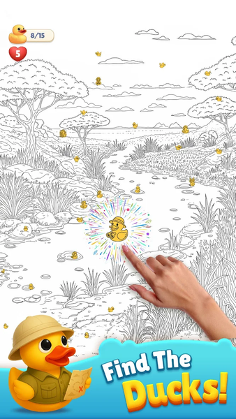 Find The Ducks - عکس بازی موبایلی اندروید