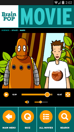 BrainPOP Featured Movie - Image screenshot of android app