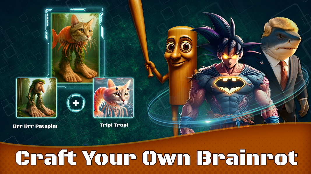Brainzot Fusion: AI Hybrid - عکس بازی موبایلی اندروید