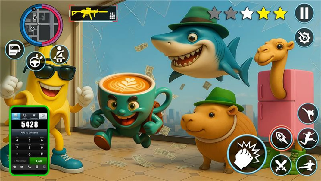 Guess Meme Prankster Fun 3D - Gameplay image of android game