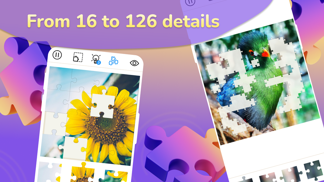 Adults Jigsaw Puzzle Games HD - عکس بازی موبایلی اندروید