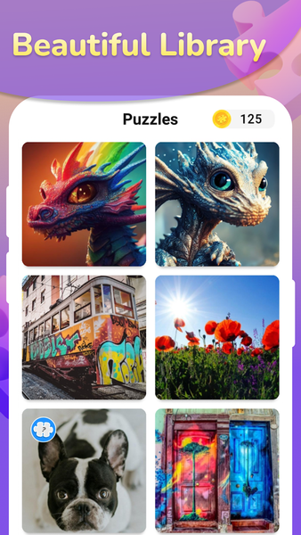 Jigsaw puzzles Puzzle World - عکس بازی موبایلی اندروید
